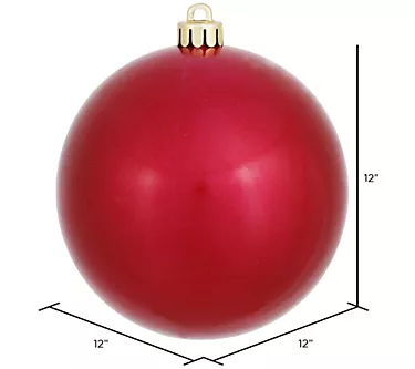 Vickerman 12" Candy Ball Ornament