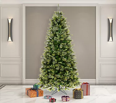 Vickerman 8.5' Unlit Cashmere Slim Artificial Christmas Tree