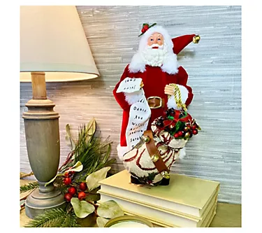 Santa's Workshop 12" Checking His List Claus 1 369161-santa-s-workshop-12-checking-his-list-claus-1.webp