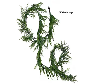 Valerie Parr Hill 180" Real Touch Norfolk PineGarland