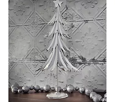22.5" Plated Metal Tree by Valerie