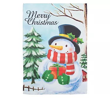 Northlight Merry Christmas & Snowman House Flag28" x 40" 1 369331-northlight-merry-christmas-snowman-house-flag28-x-40–1.webp