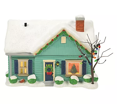 Department 56 Peanuts Village The Blue House OnJames Street