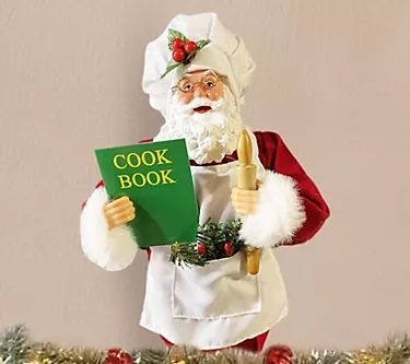 Santa's Workshop 12" Baker Claus