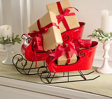 Set of 2 Metal Sleighs by Valerie 1 369516-set-of-2-metal-sleighs-by-valerie-1.webp