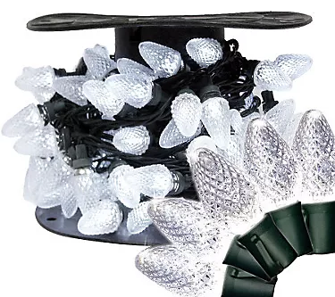Brite Star 100 lt C7 Faceted LED Light Set
