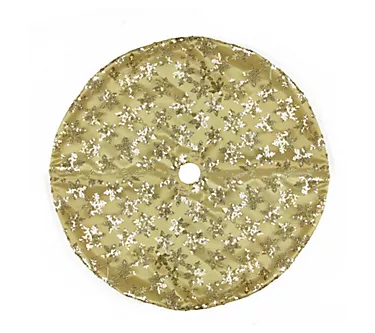 369747-northlight-20-gold-sequin-snowflake-mini-christmas-tree-skirt-1.webp