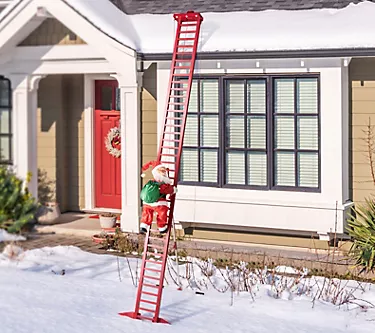 Mr. Christmas 10' Outdoor Climbing Santa