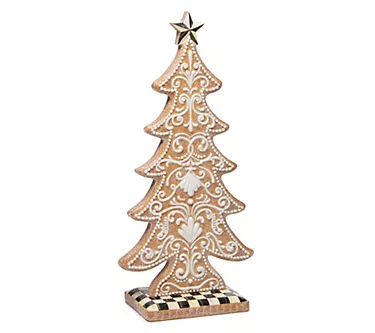 MacKenzie-Childs Gingerbread Cookie Small Tree