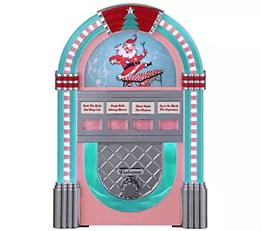 Mr. Christmas 9" Retro Jukebox - Pink