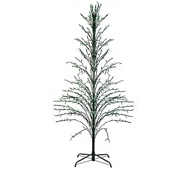 Northlight Prelit Christmas Cascade Twig Tree Outdoor Decor