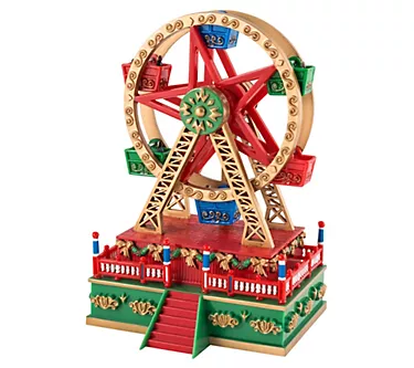 Mr. Christmas Mini Carnival Music Box - Ferris Wheel