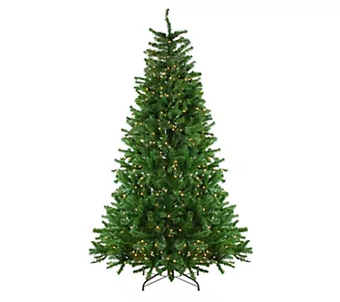 Northlight Pre-Lit Waterton Spruce Slim Christmas Tree