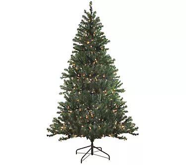 Northlight Prelit Balsam Pine Artificial Christmas Tree