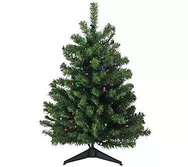 Northlight Prelit LED Canadian Pine Christmas Tree