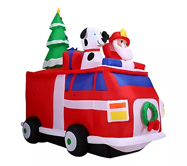 Fraser Hill Farm 7-Ft. Pre-Lit Inflatable Santain Fire Truck 1 370148-fraser-hill-farm-7-ft-pre-lit-inflatable-santain-fire-truck-1.webp