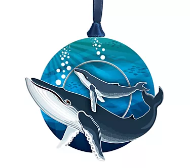 Humpback Whale Ornament