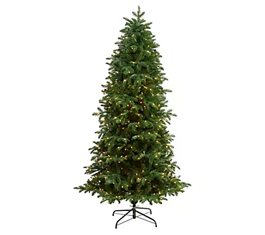 Nearly Natural 7 Ft. South Carolina Fir Tree w/550 LED