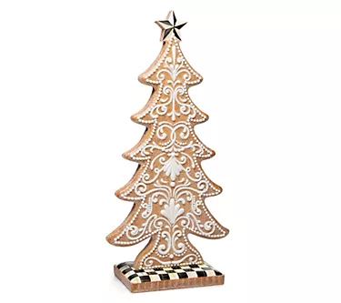 MacKenzie-Childs Gingerbread Cookie Large Tree