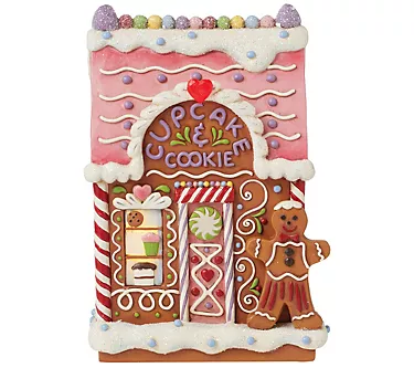 Jim Shore Gingerbread Bakery Fig