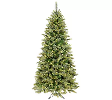 7.5' Cashmere Slim LED Tree by Vickerman