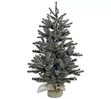 Fraser Hill Farm 4-Ft. Heritage Pine Artificial Tree with Burl 1 370593-fraser-hill-farm-4-ft-heritage-pine-artificial-tree-with-burl-1.webp
