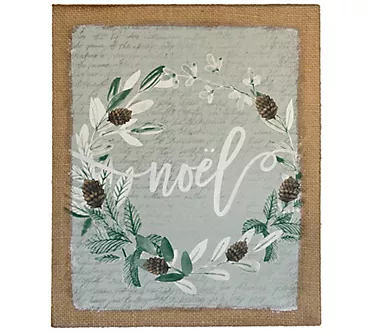 Noel Canvas By Sincere Surroundings