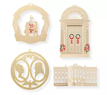 The Official White House Christmas Ornament Set1985 to 1988 1 370846-the-official-white-house-christmas-ornament-set1985-to-1988-1.webp