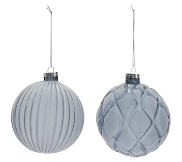 Melrose Frosted Glass Ball Ornament (Set of 6) 1 370867-melrose-frosted-glass-ball-ornament-set-of-6–1.webp