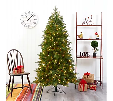 Nearly Natural 6' Vienna Fir Christmas Tree 1 371091-nearly-natural-6-vienna-fir-christmas-tree-1.webp