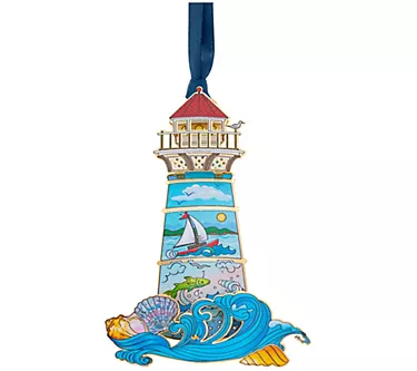 Beacon Design Lighthouse Sea Scape Ornament