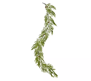 Vickerman 6' Cedar Pinecone Garland