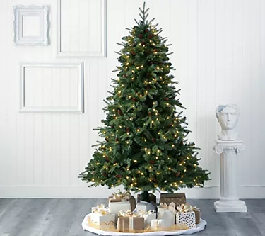 Nearly Natural 7' Wellington Natural Look Fauxhristmas Tree