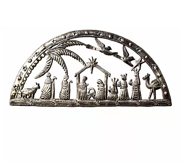 Global Crafts Christmas Nativity Haitian Metal Drum Wall Art 1 371572-global-crafts-christmas-nativity-haitian-metal-drum-wall-art-1.webp