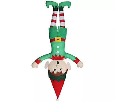 Haute Decor 55" Pre-Lit Elf Hanging Lawn Decor