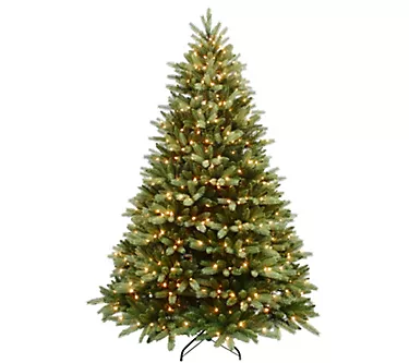 Puleo International 7.5' Pre-Lit Davidson Fir Premier Tree