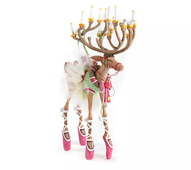MacKenzie-Childs Dash Away Dancer Reindeer Figure