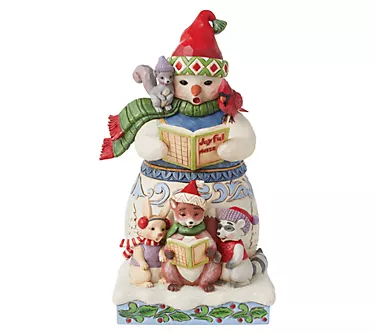 Jim Shore Snowman & Animals Caroling