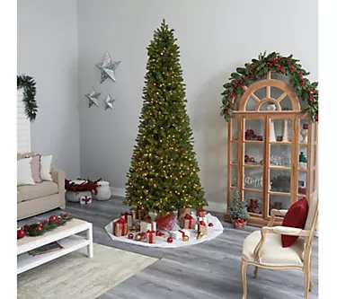 Nearly Natural 9.5' Slim Colorado Mountain Chritmas Tree 1 372075-nearly-natural-9-5-slim-colorado-mountain-chritmas-tree-1.webp