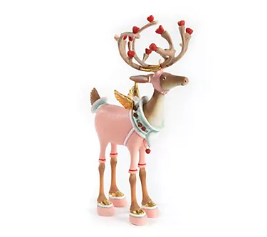 MacKenzie-Childs Dash Away Cupid Reindeer Figure