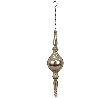 Young's Metal Frosty Christmas Ornament
