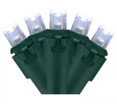 Northlight 100ct 33' White LED Wide Angle Christmas Lights