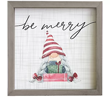 Be Merry. Rustic Frame By Sincere Surroundings.