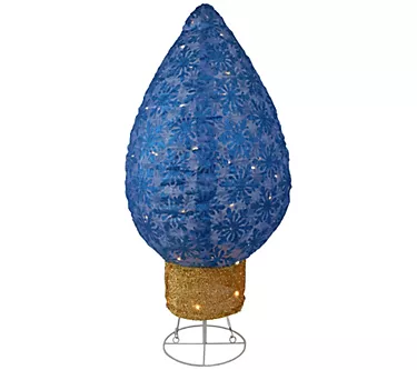 Northlight 32"  LED Lighted Retro Light Bulb De coration