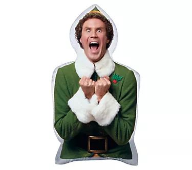 Gemmy Elf Airblown Photorealistic Buddy Blow-Up