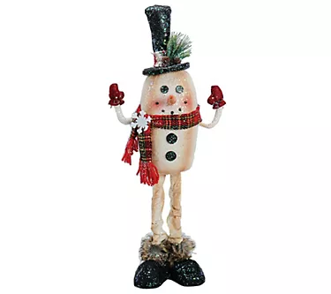 Santa's Workshop 19" Old Fashioned Snowman 1 372520-santa-s-workshop-19-old-fashioned-snowman-1.webp