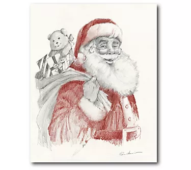 Courtside Market Ready For Christmas 20x24 Canvas