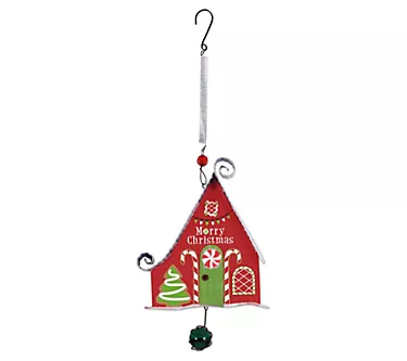 Sunset Vista Designs s/2 Gingerbread House 9" B ouncy's