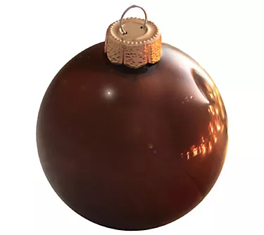 Whitehurst 8-Pc Set of 3.25" Glass Ornaments, Pearl Finish
