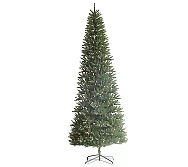 9' PVC Slim Prelit Tree by Santa's Workshop